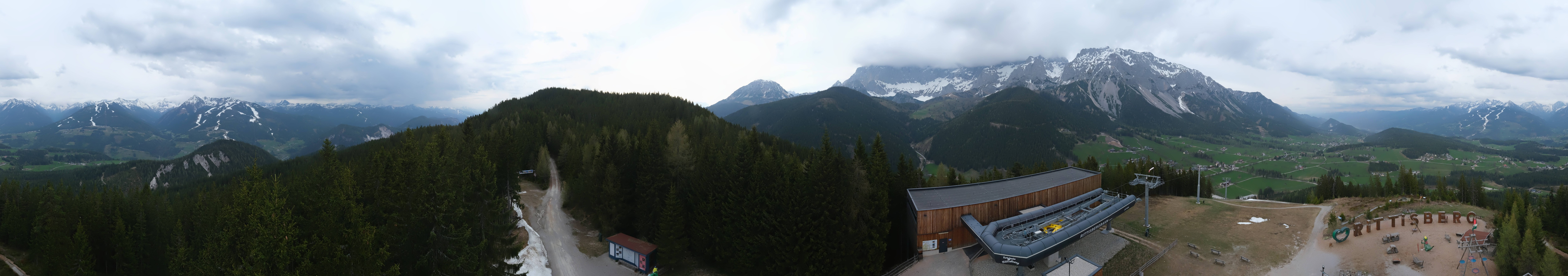 Archiv Foto Webcam Ramsau am Dachstein: Rittisberg