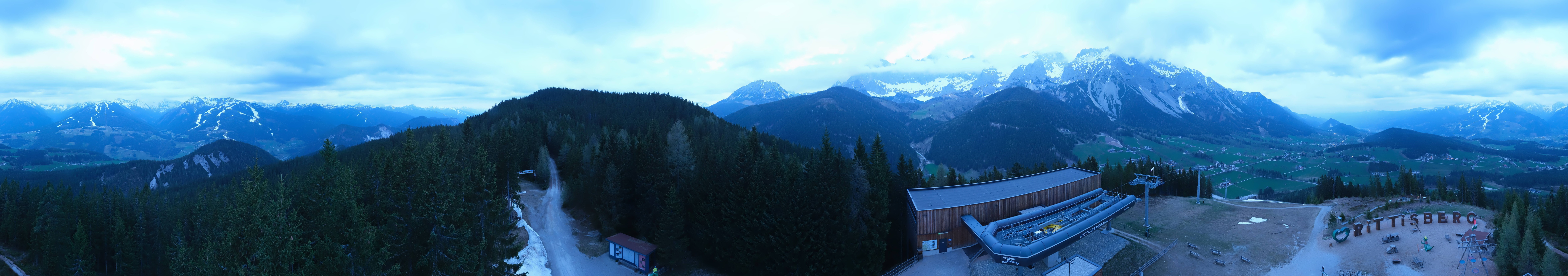 Archiv Foto Webcam Ramsau am Dachstein: Rittisberg