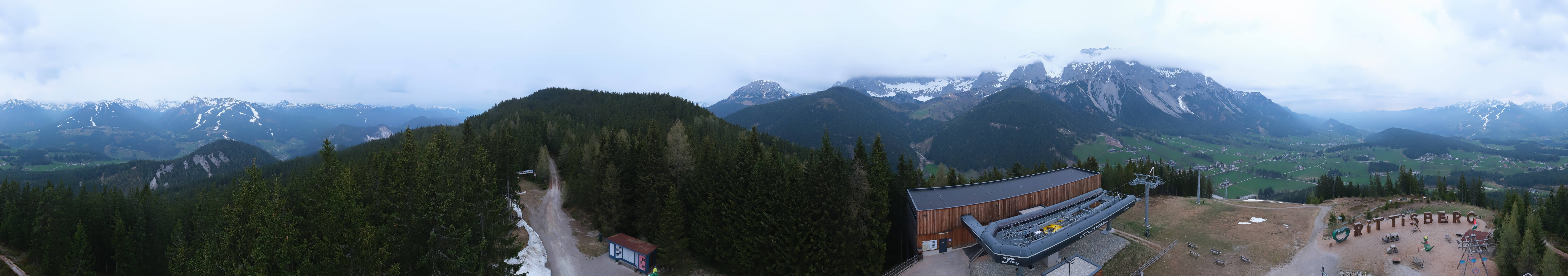 Archiv Foto Webcam Ramsau am Dachstein: Rittisberg