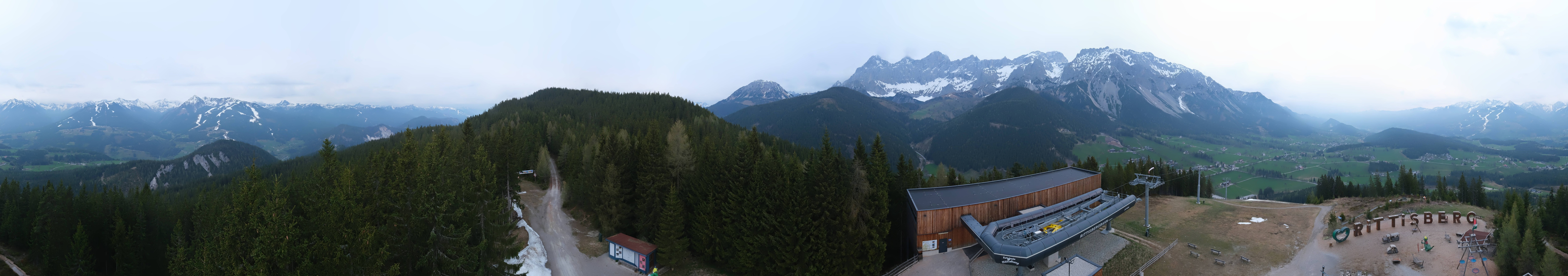 Archiv Foto Webcam Ramsau am Dachstein: Rittisberg