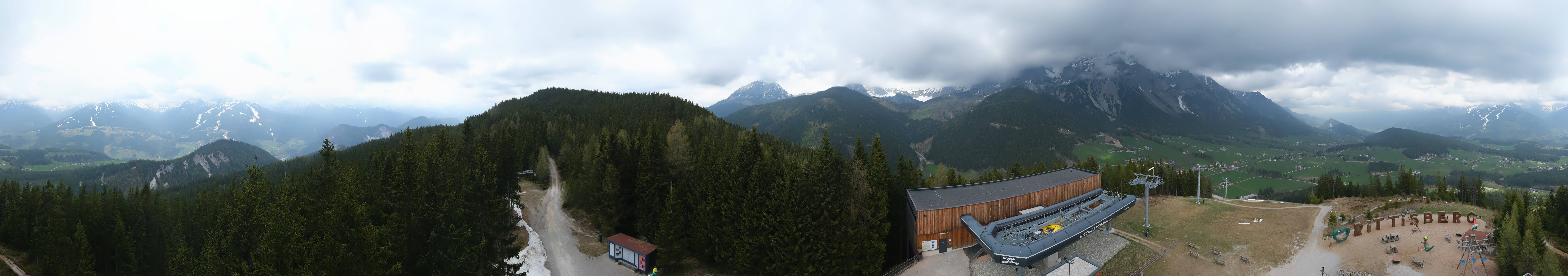 Archiv Foto Webcam Ramsau am Dachstein: Rittisberg