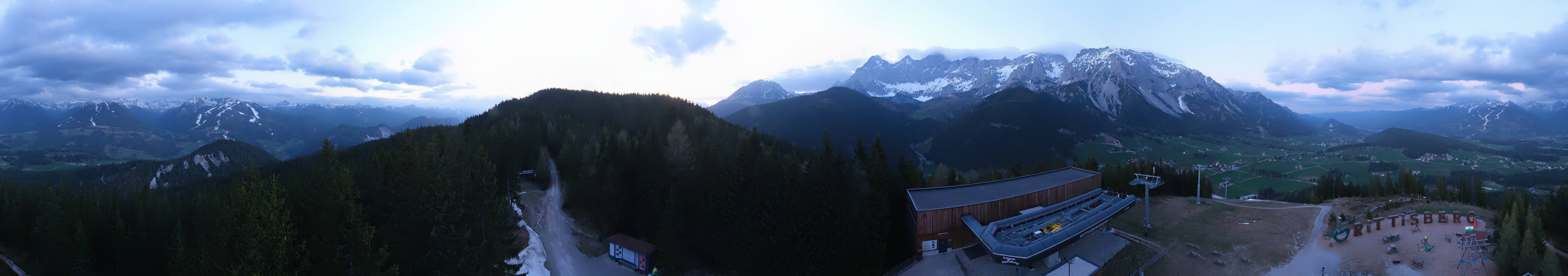 Archiv Foto Webcam Ramsau am Dachstein: Rittisberg