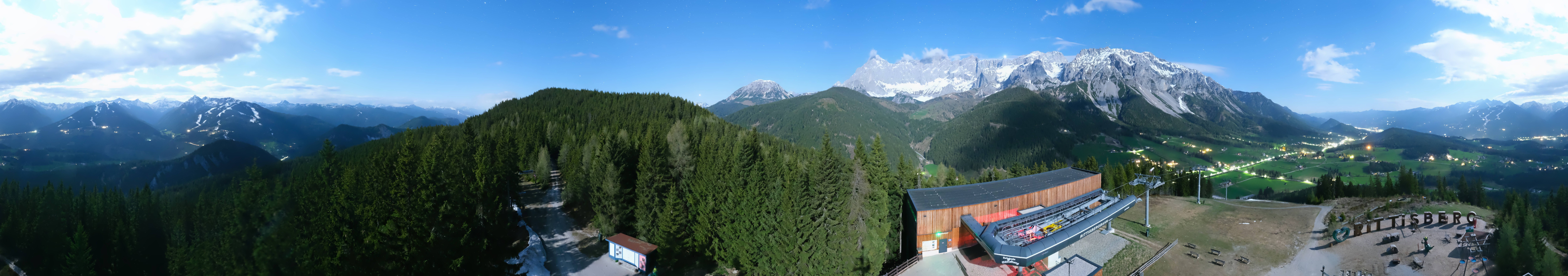 Archiv Foto Webcam Ramsau am Dachstein: Rittisberg