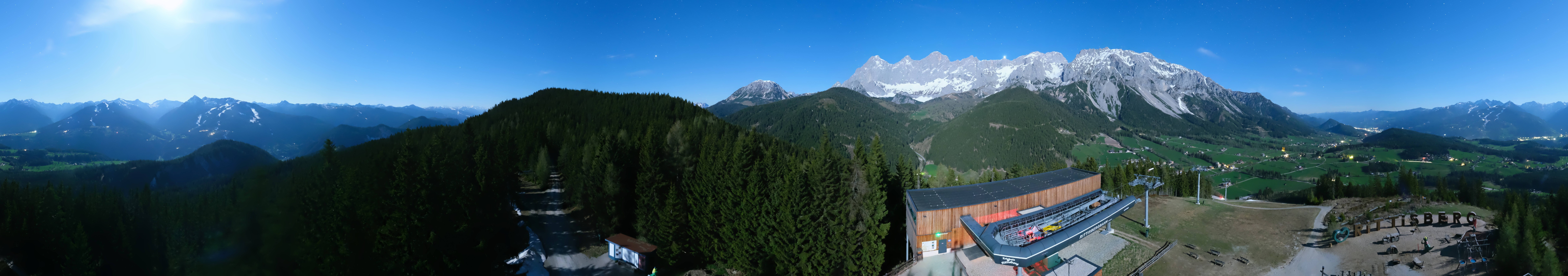 Archiv Foto Webcam Ramsau am Dachstein: Rittisberg