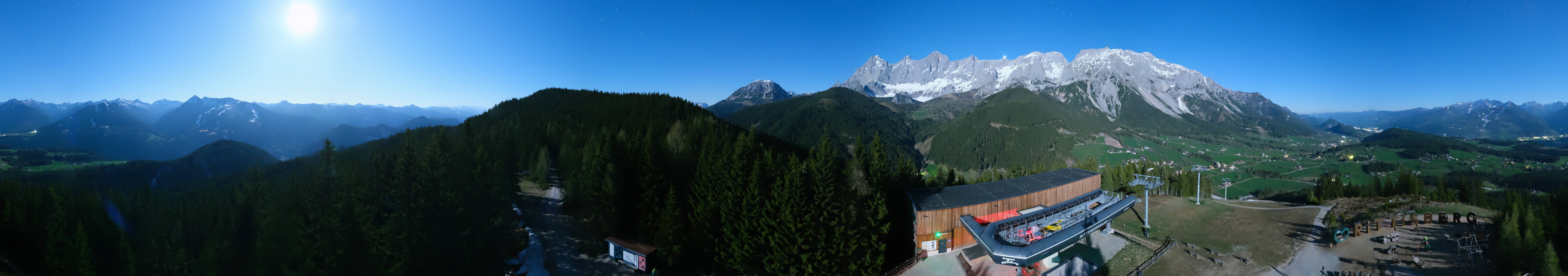 Archiv Foto Webcam Ramsau am Dachstein: Rittisberg