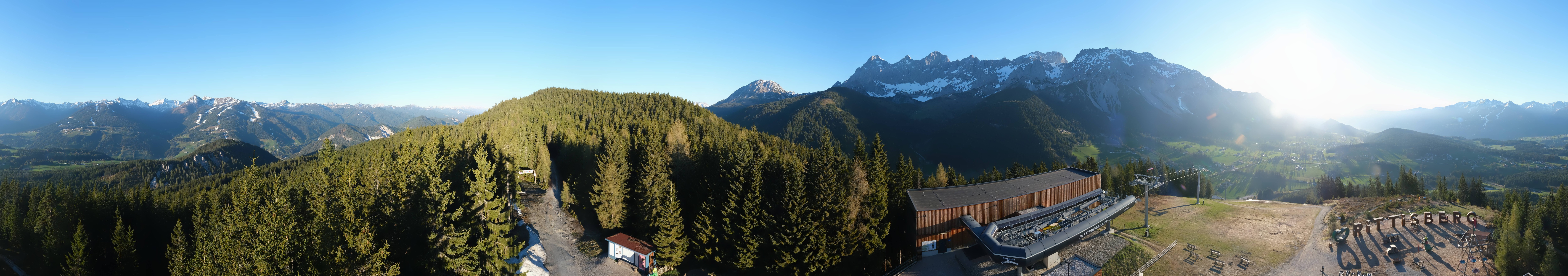 Archiv Foto Webcam Ramsau am Dachstein: Rittisberg