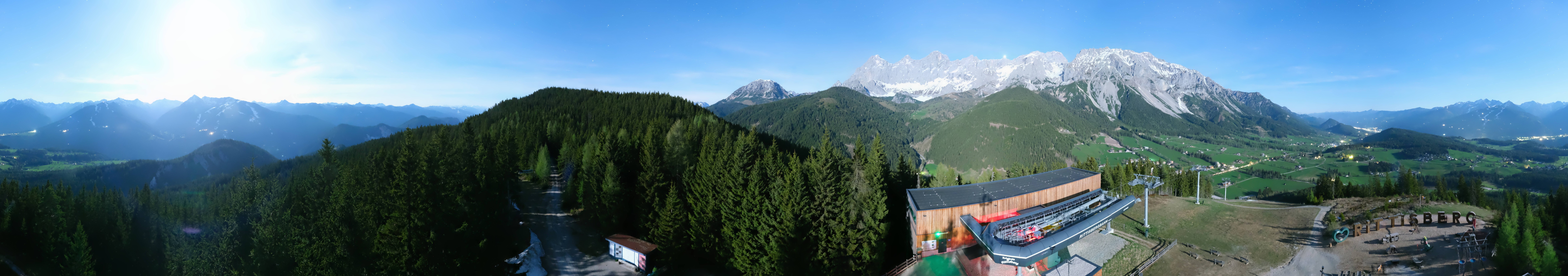 Archiv Foto Webcam Ramsau am Dachstein: Rittisberg