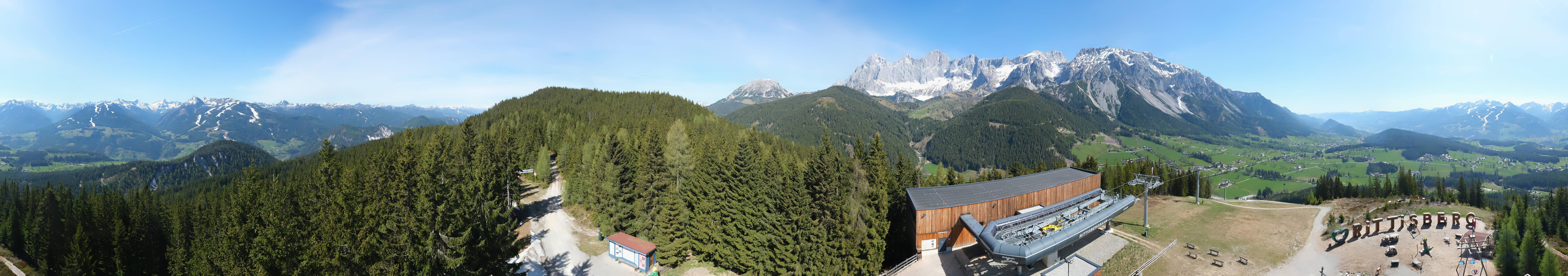 Archiv Foto Webcam Ramsau am Dachstein: Rittisberg