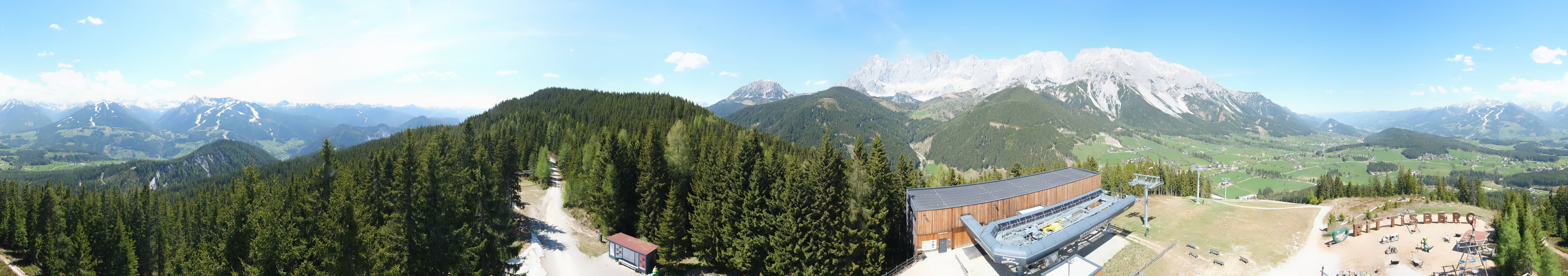 Archiv Foto Webcam Ramsau am Dachstein: Rittisberg