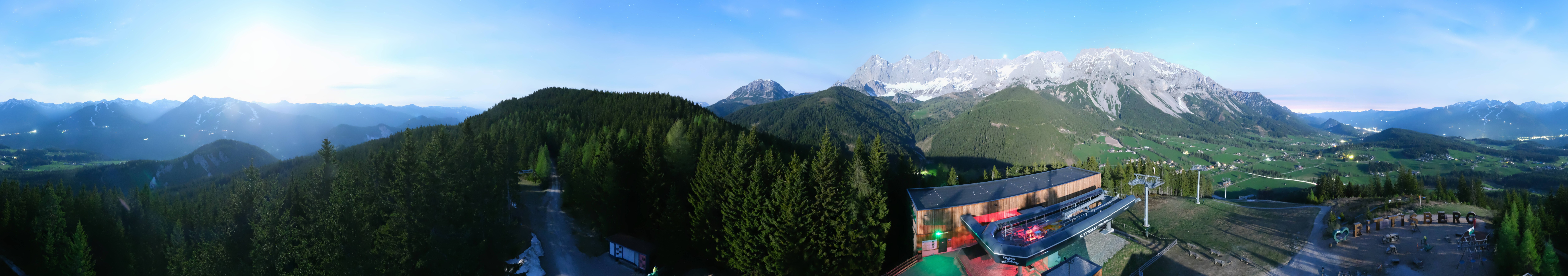 Archiv Foto Webcam Ramsau am Dachstein: Rittisberg