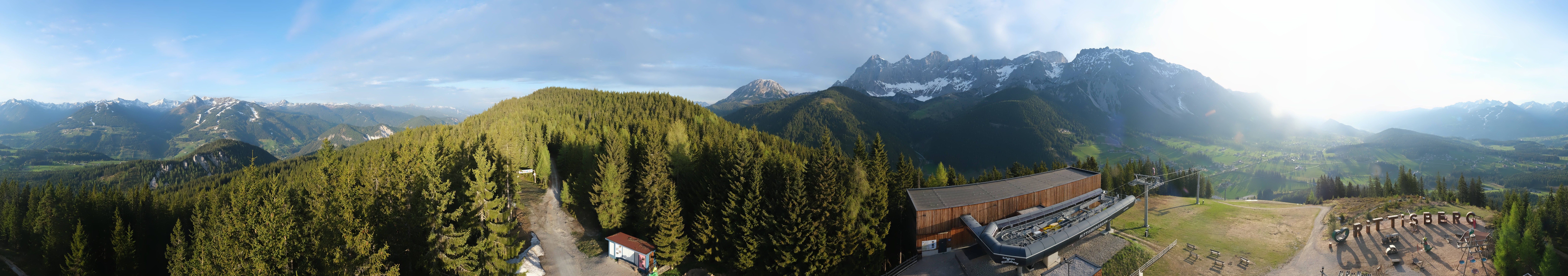 Archiv Foto Webcam Ramsau am Dachstein: Rittisberg