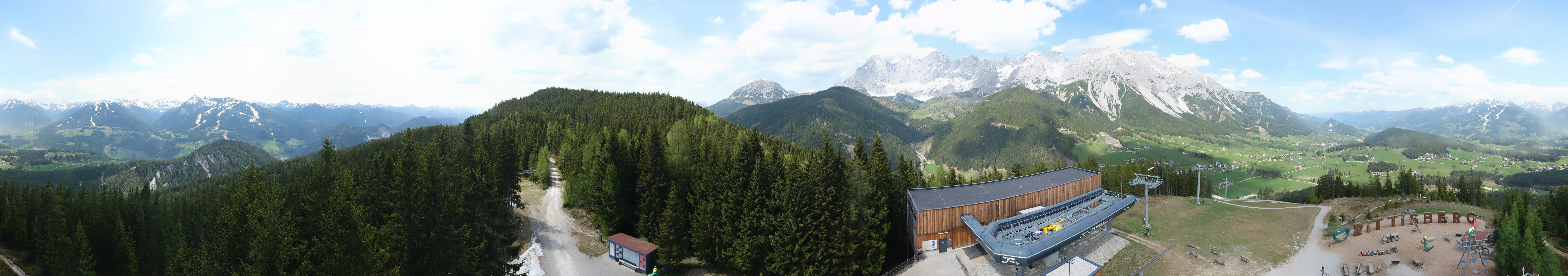 Archiv Foto Webcam Ramsau am Dachstein: Rittisberg