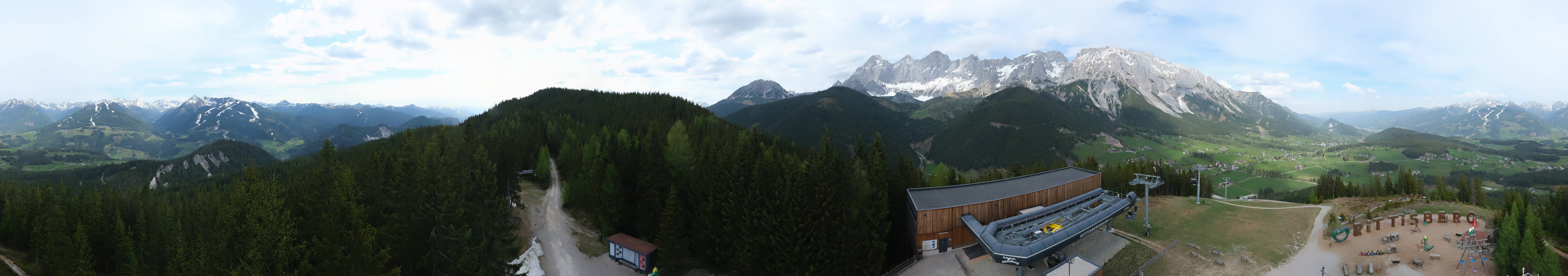Archiv Foto Webcam Ramsau am Dachstein: Rittisberg