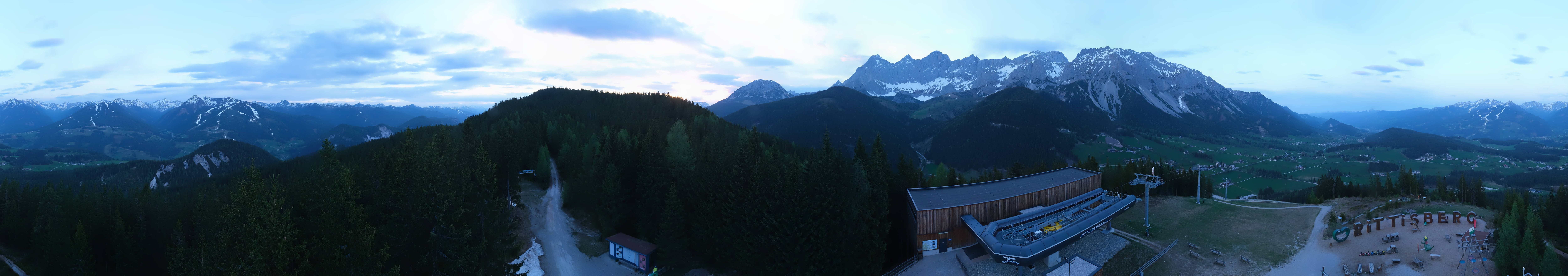 Archiv Foto Webcam Ramsau am Dachstein: Rittisberg