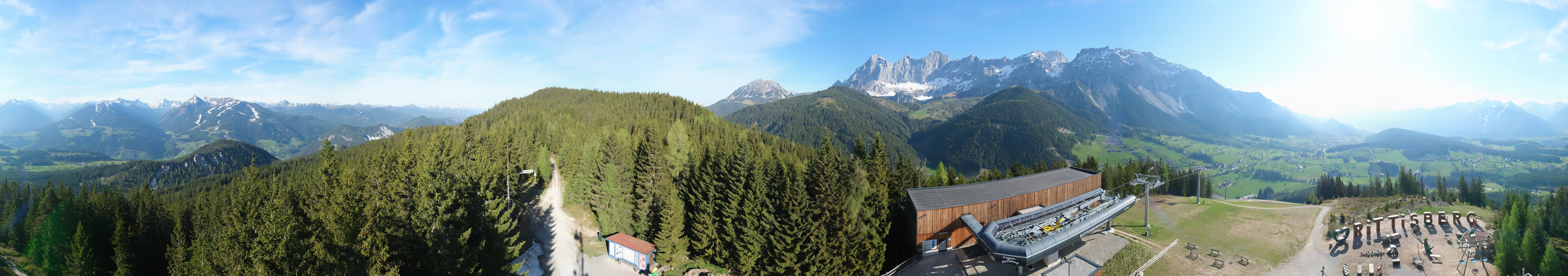 Archived image Webcam Ramsau am Dachstein: Ski area Rittisberg