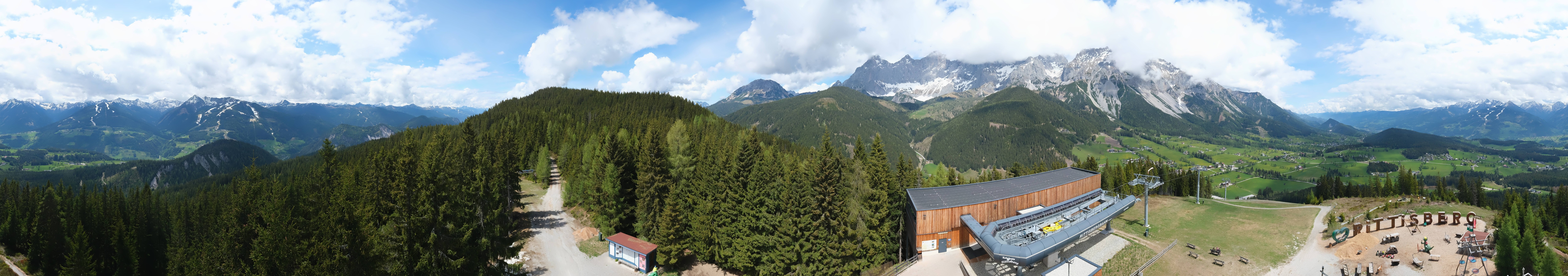Archiv Foto Webcam Ramsau am Dachstein: Rittisberg