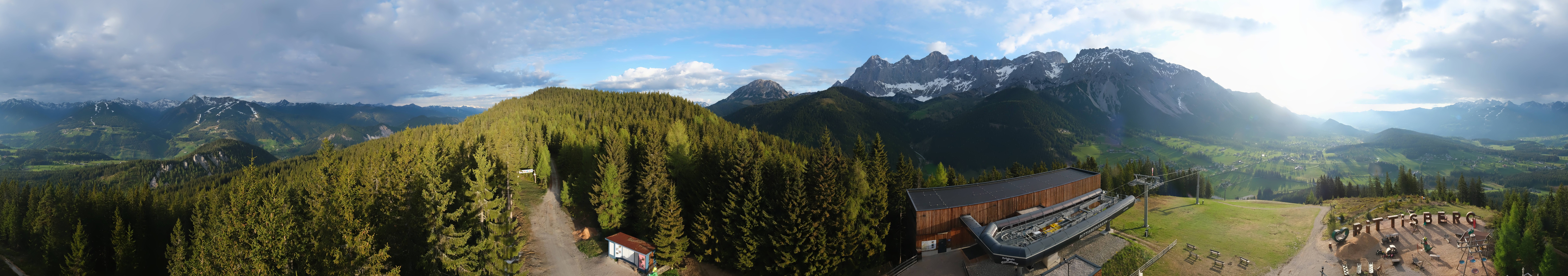 Archiv Foto Webcam Ramsau am Dachstein: Rittisberg