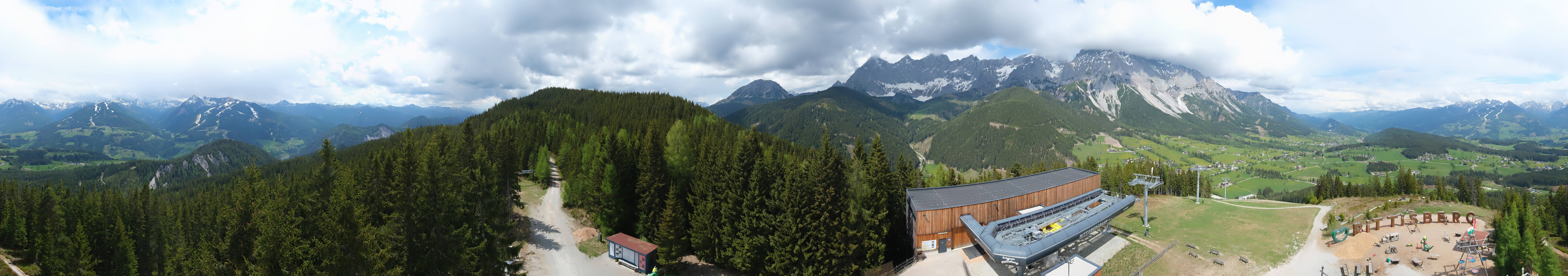 Archiv Foto Webcam Ramsau am Dachstein: Rittisberg