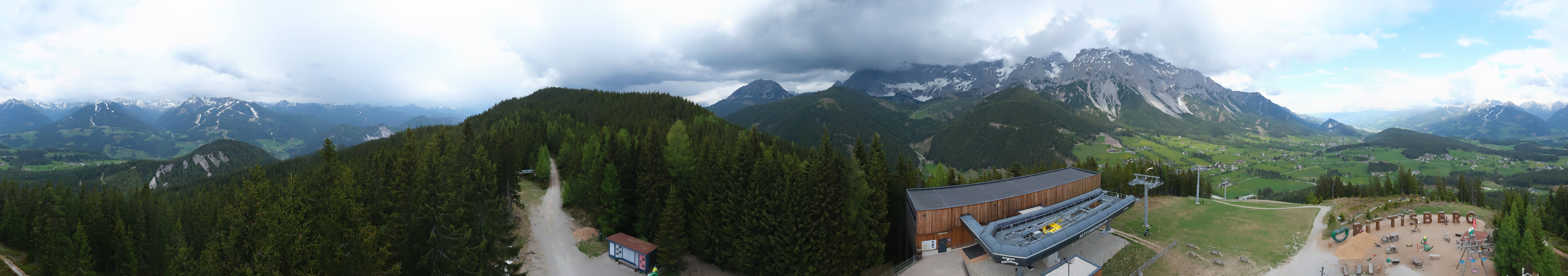 Archiv Foto Webcam Ramsau am Dachstein: Rittisberg