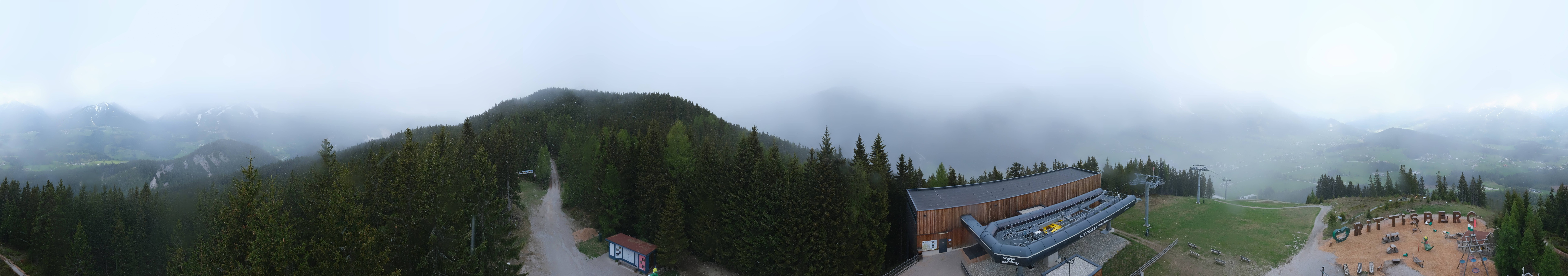 Archived image Webcam Ramsau am Dachstein: Ski area Rittisberg