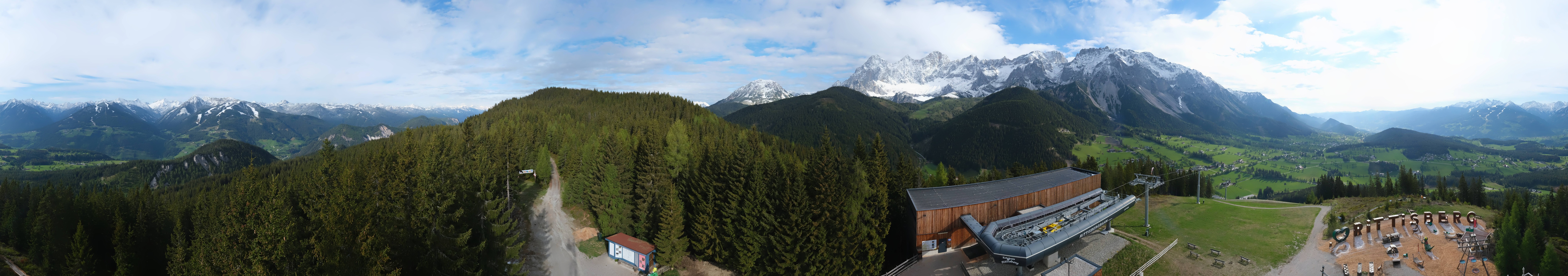 Archiv Foto Webcam Ramsau am Dachstein: Rittisberg
