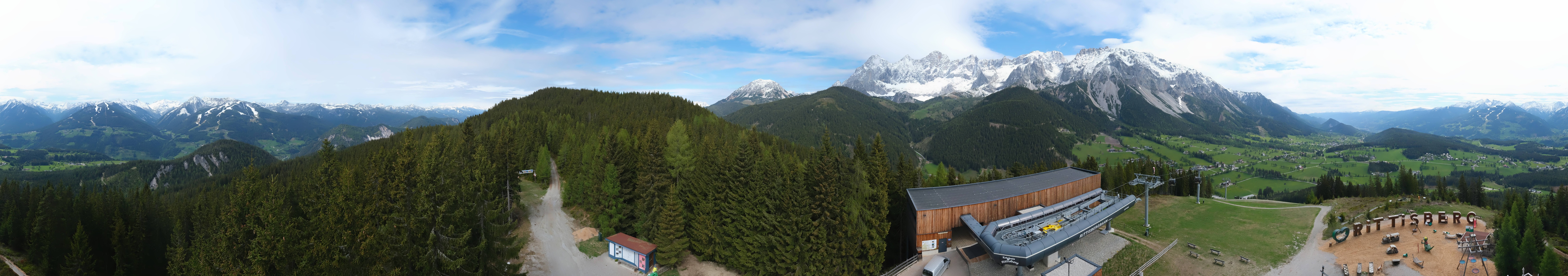 Archiv Foto Webcam Ramsau am Dachstein: Rittisberg