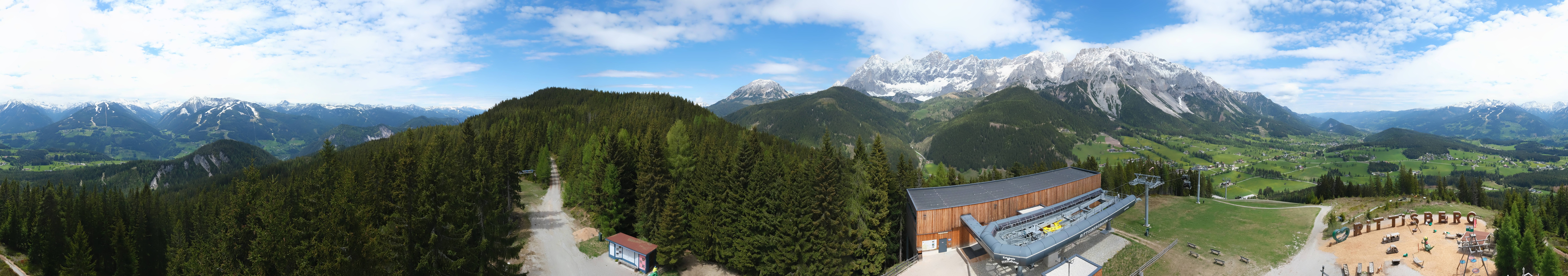 Archiv Foto Webcam Ramsau am Dachstein: Rittisberg