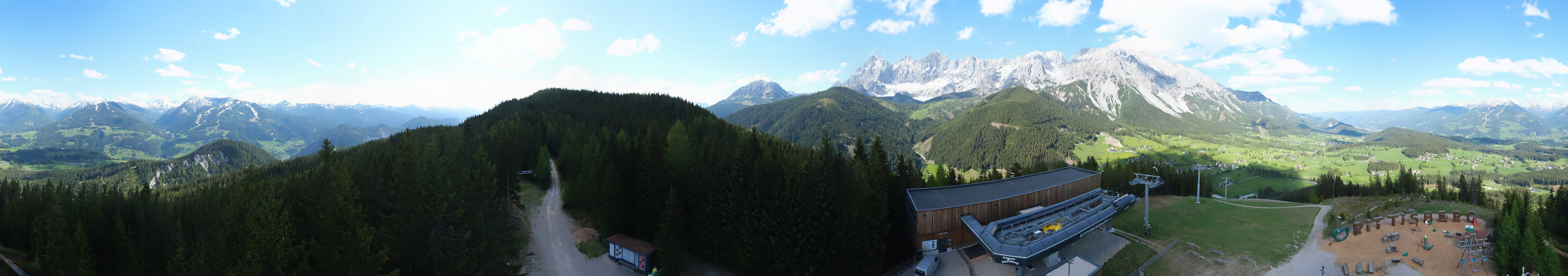 Archiv Foto Webcam Ramsau am Dachstein: Rittisberg