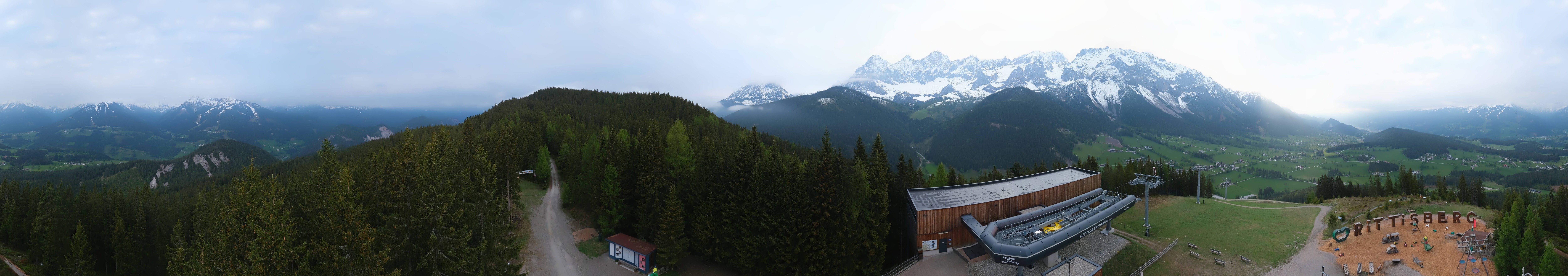 Archiv Foto Webcam Ramsau am Dachstein: Rittisberg