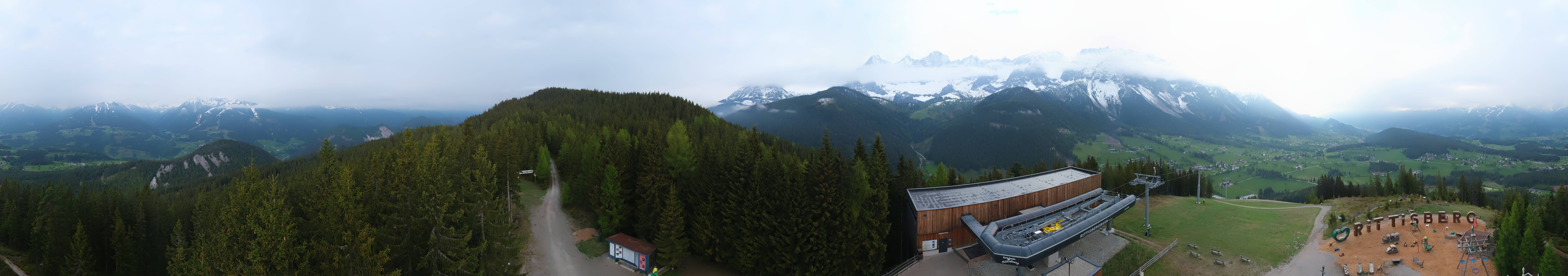Archiv Foto Webcam Ramsau am Dachstein: Rittisberg