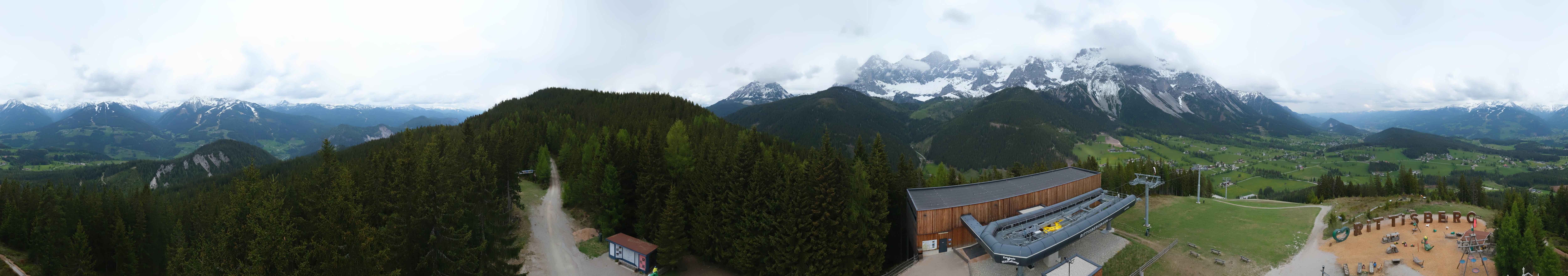 Archiv Foto Webcam Ramsau am Dachstein: Rittisberg