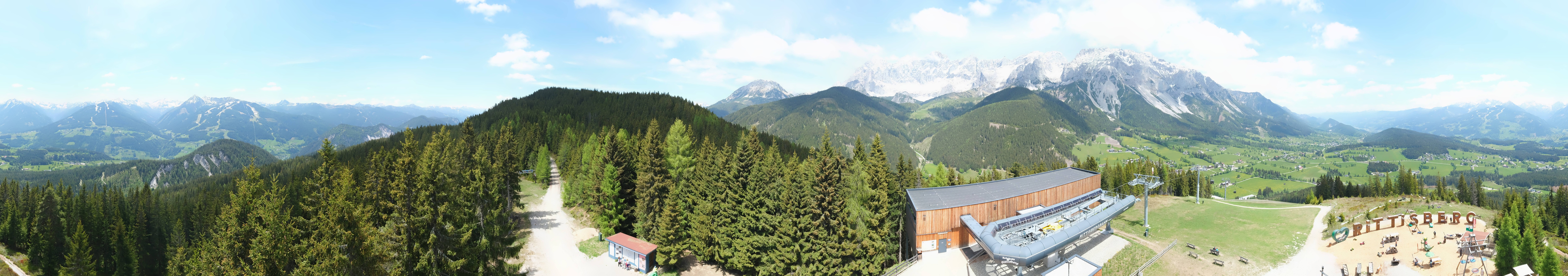 Archiv Foto Webcam Ramsau am Dachstein: Rittisberg