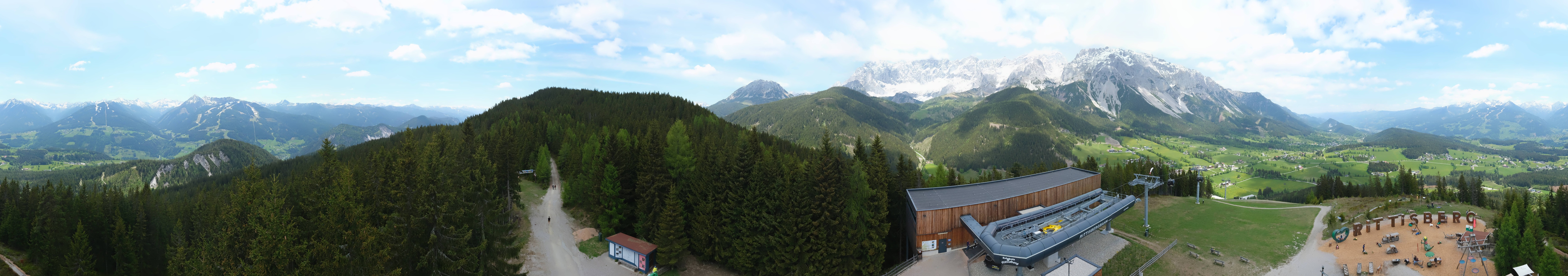 Archiv Foto Webcam Ramsau am Dachstein: Rittisberg
