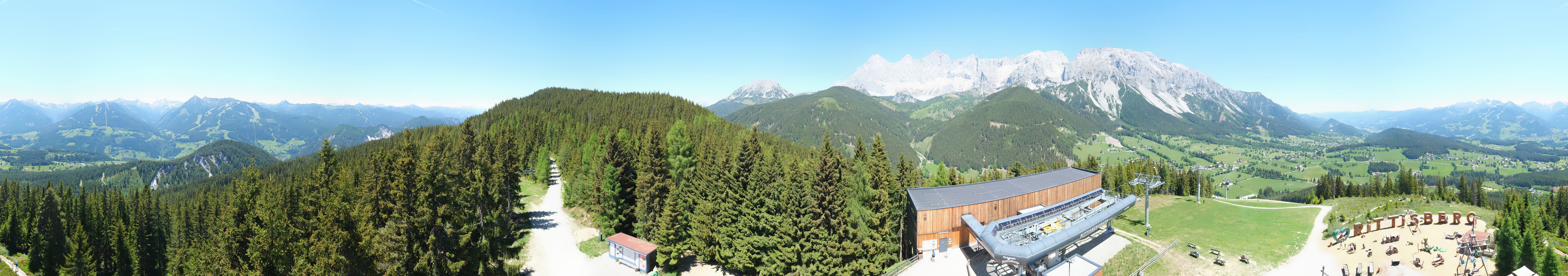 Archiv Foto Webcam Ramsau am Dachstein: Rittisberg