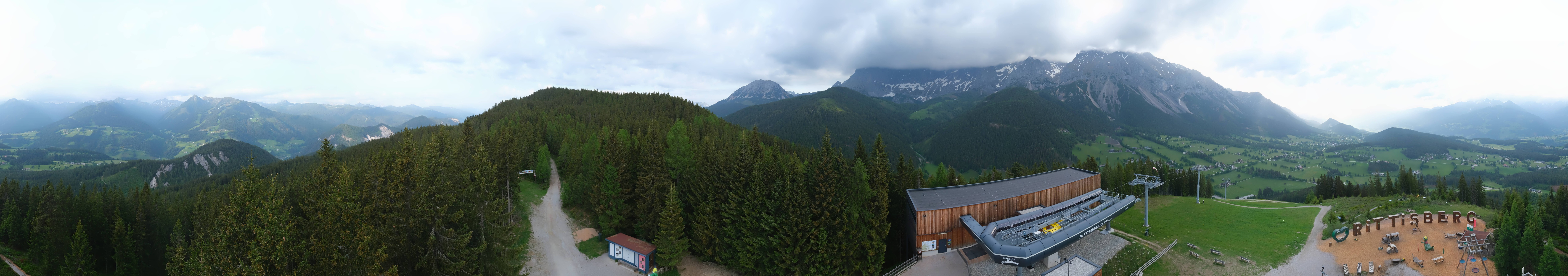 Archiv Foto Webcam Ramsau am Dachstein: Rittisberg