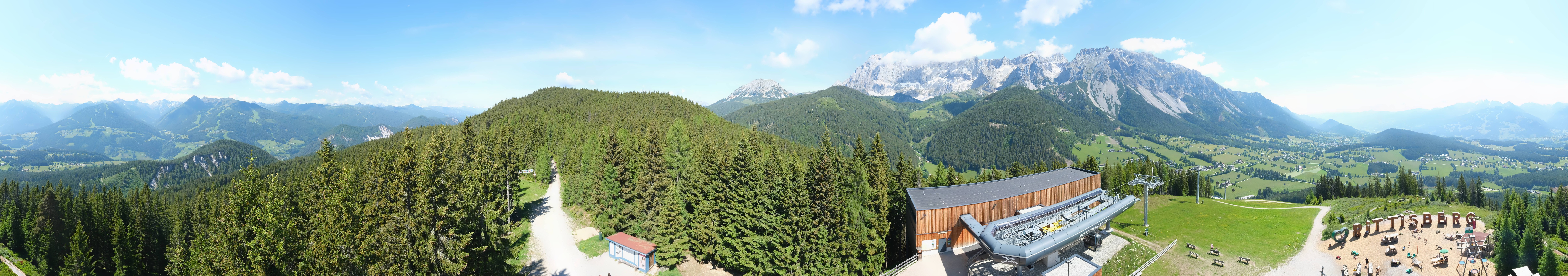 Archiv Foto Webcam Ramsau am Dachstein: Rittisberg
