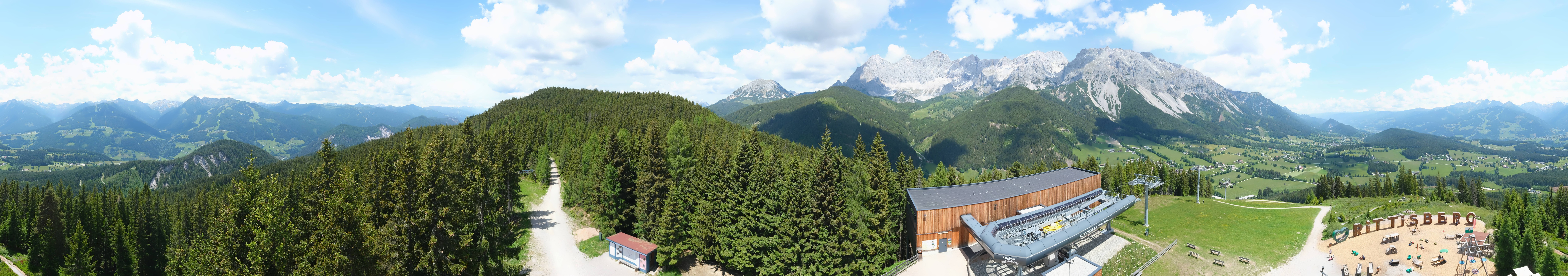 Archiv Foto Webcam Ramsau am Dachstein: Rittisberg