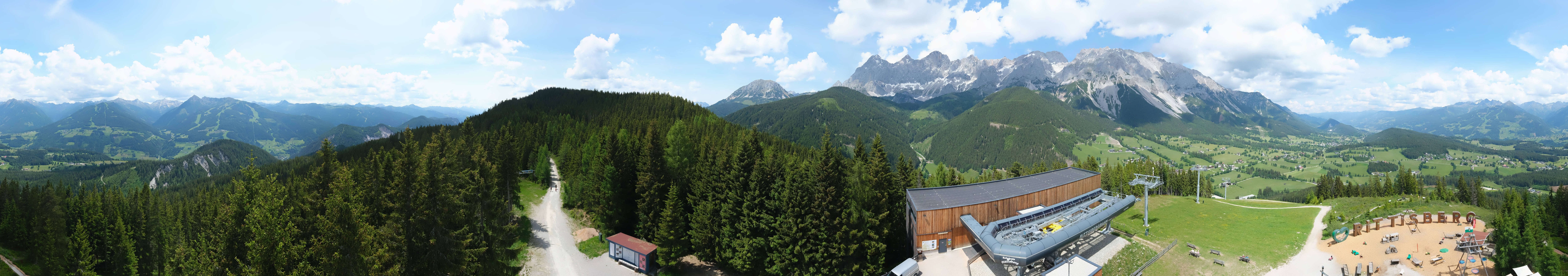 Archiv Foto Webcam Ramsau am Dachstein: Rittisberg
