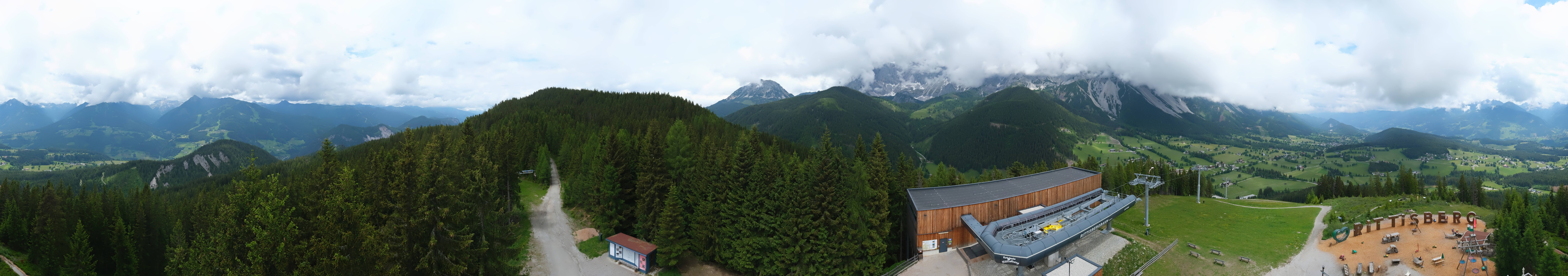 Archiv Foto Webcam Ramsau am Dachstein: Rittisberg