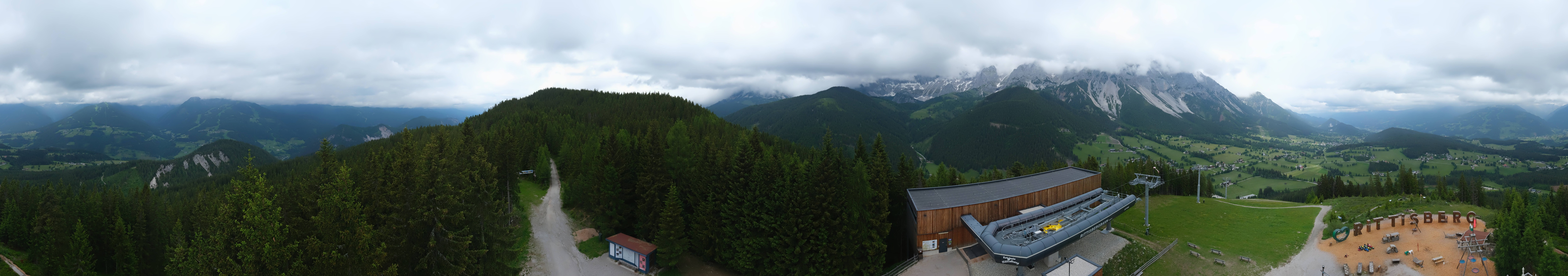 Archiv Foto Webcam Ramsau am Dachstein: Rittisberg