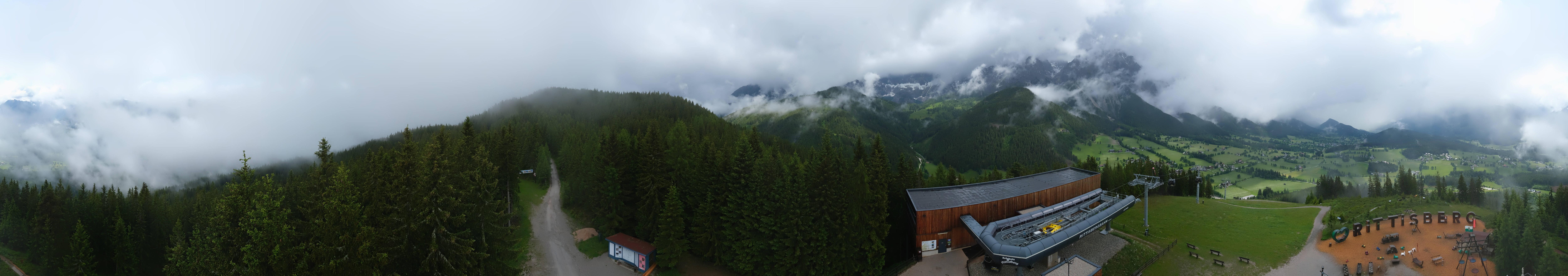 Archived image Webcam Ramsau am Dachstein: Ski area Rittisberg