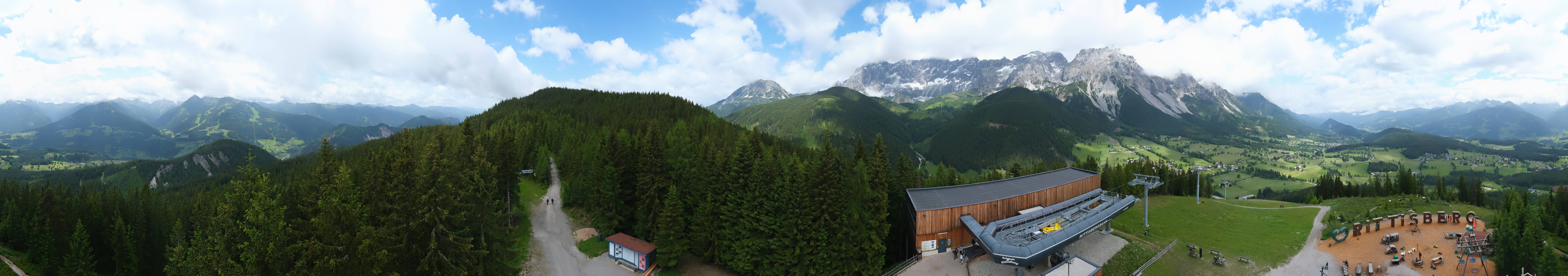Archiv Foto Webcam Ramsau am Dachstein: Rittisberg