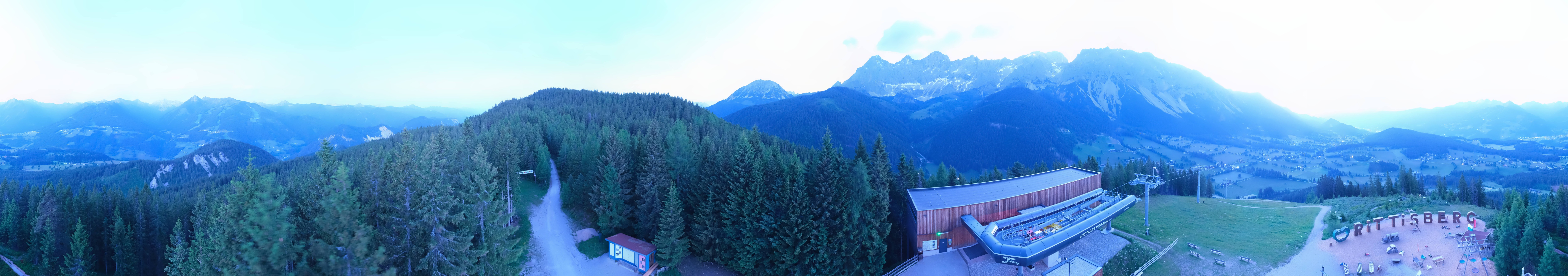 Archived image Webcam Ramsau am Dachstein: Ski area Rittisberg