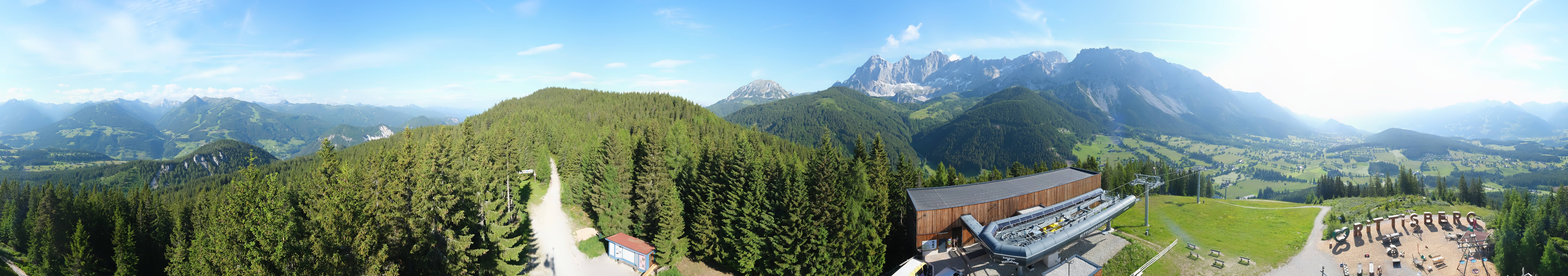 Archived image Webcam Ramsau am Dachstein: Ski area Rittisberg