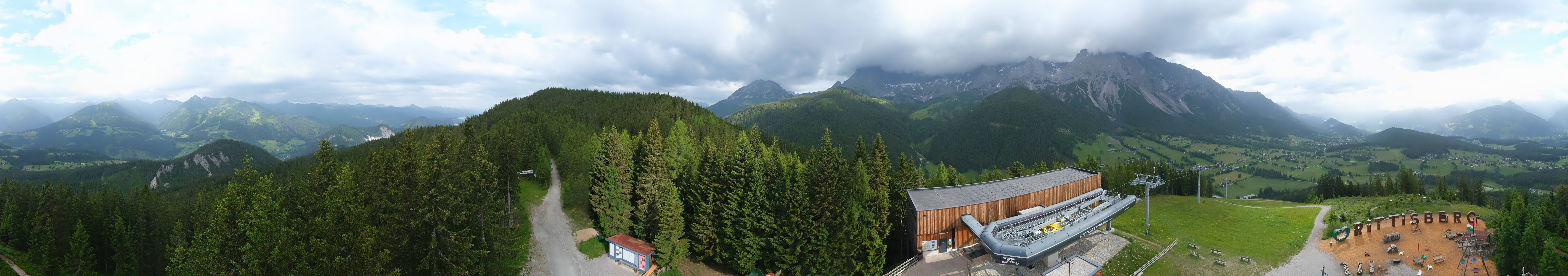 Archiv Foto Webcam Ramsau am Dachstein: Rittisberg