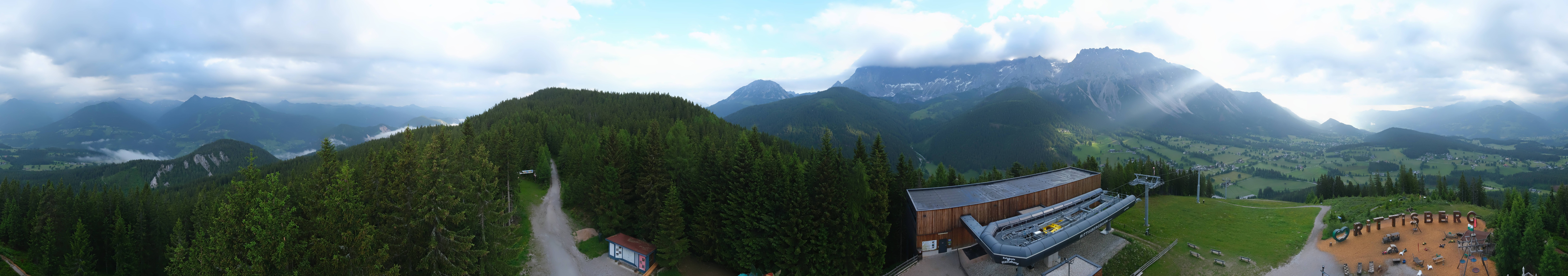 Archiv Foto Webcam Ramsau am Dachstein: Rittisberg