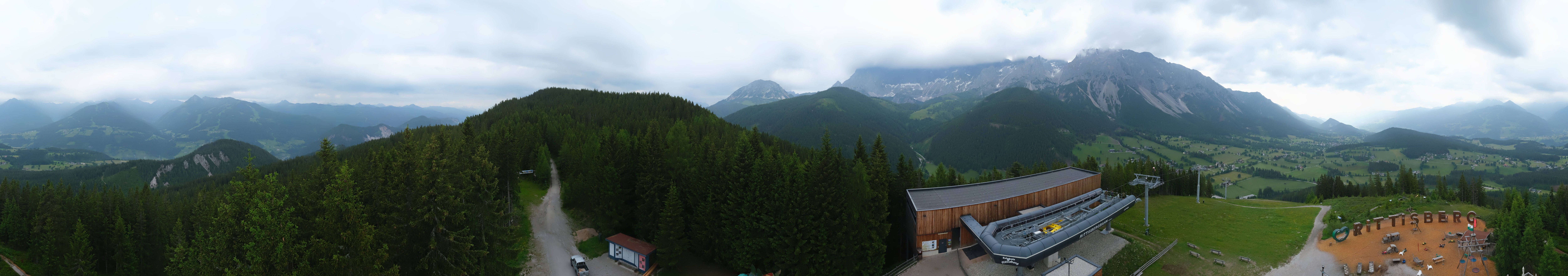 Archiv Foto Webcam Ramsau am Dachstein: Rittisberg