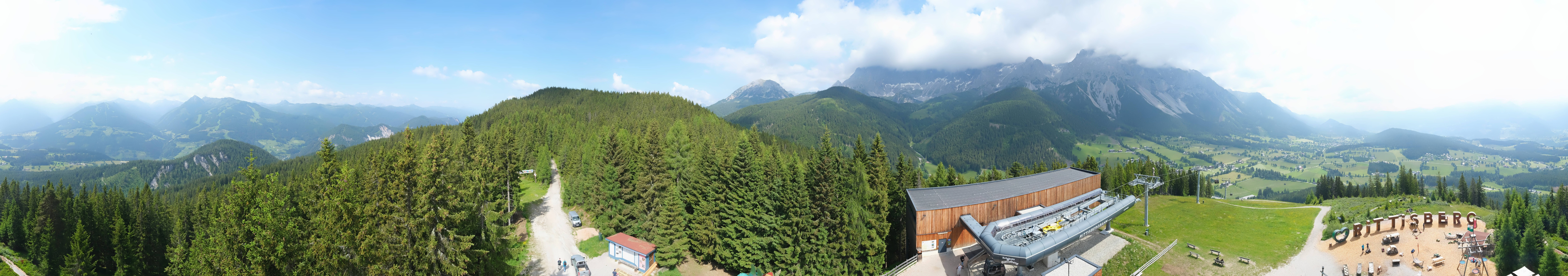 Archived image Webcam Ramsau am Dachstein: Ski area Rittisberg