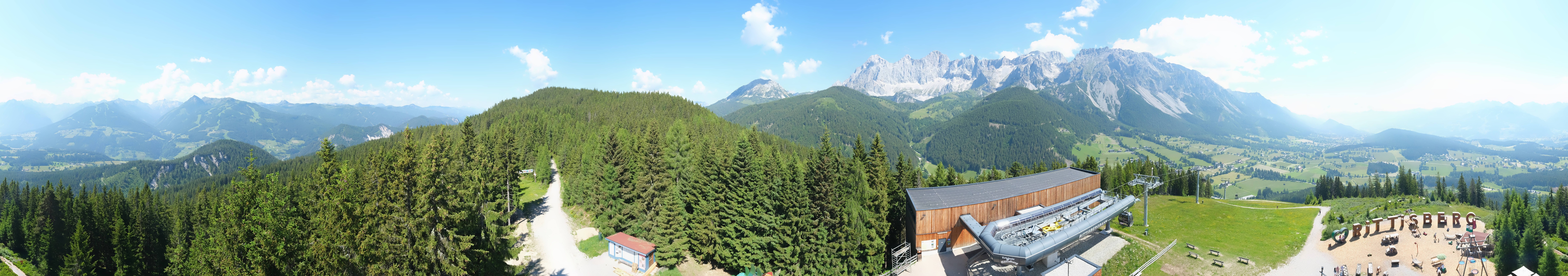 Archived image Webcam Ramsau am Dachstein: Ski area Rittisberg