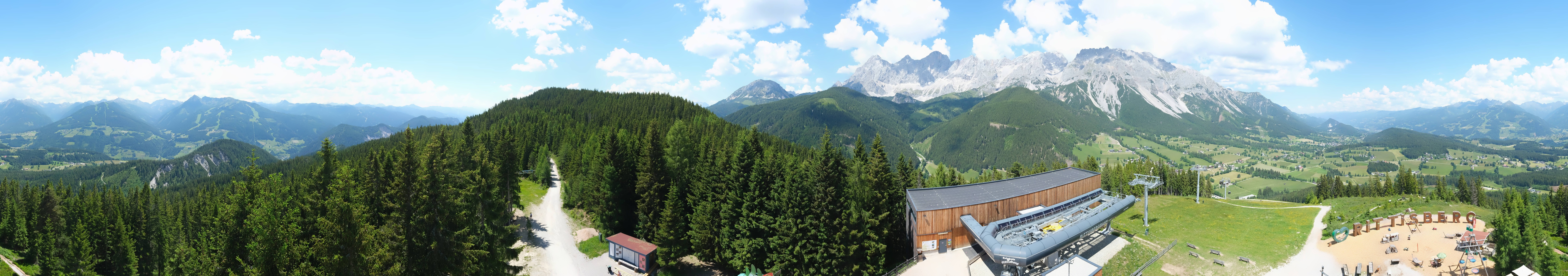Archiv Foto Webcam Ramsau am Dachstein: Rittisberg